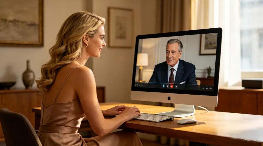 How sugar babies can improve video call presence